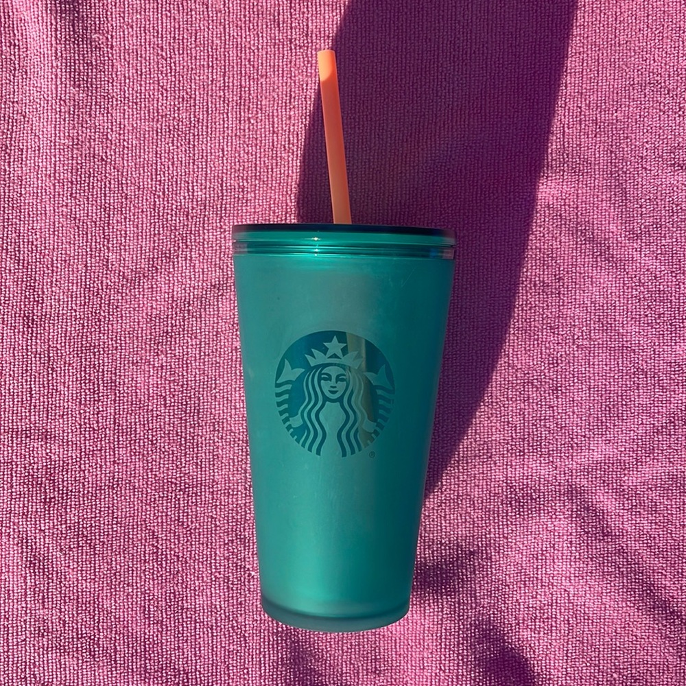 Limited Edition Starbucks Smooth Green Tumbler